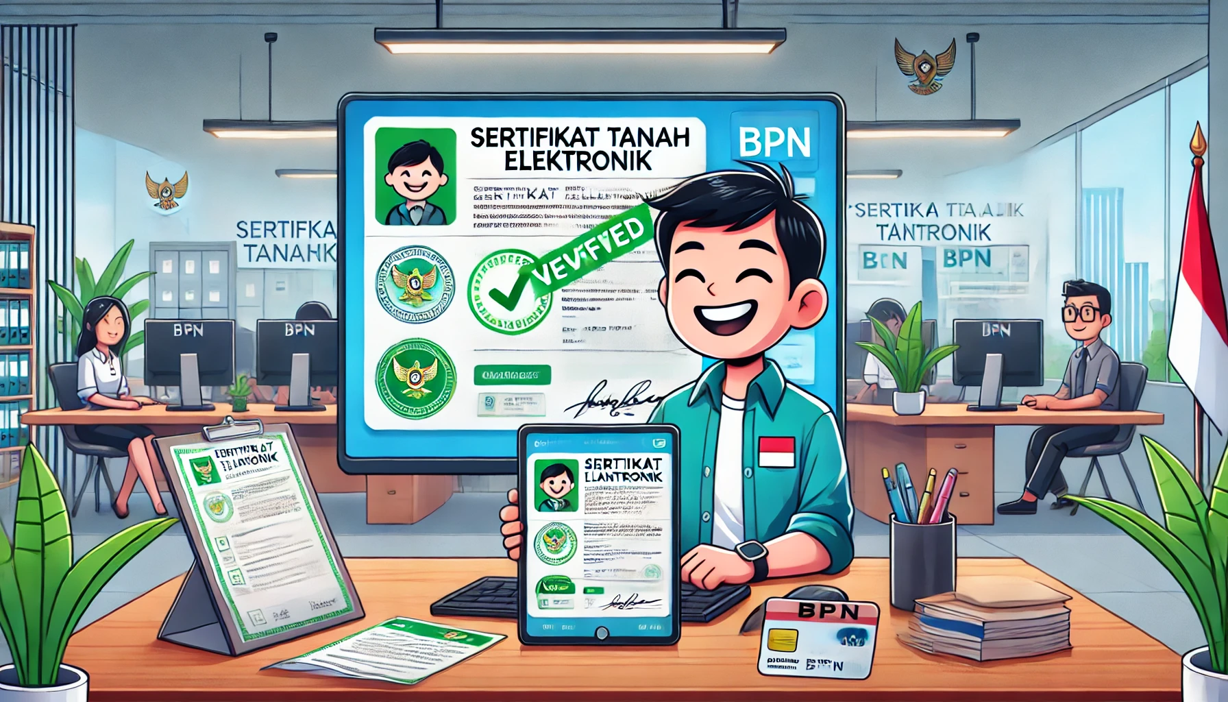 Begini Cara Mudah Membuat Sertifikat Tanah Elektronik